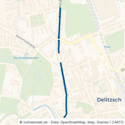 Bitterfelder Straße Delitzsch Löbnitz 