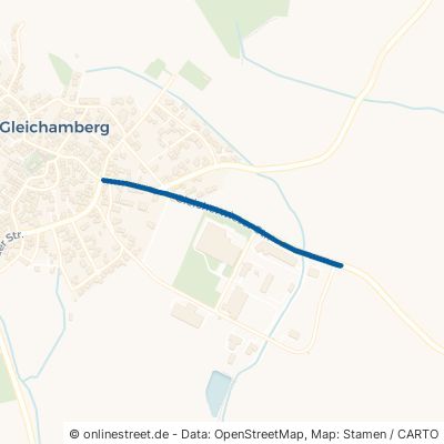 Gleicherwieser Straße Römhild Gleichamberg 