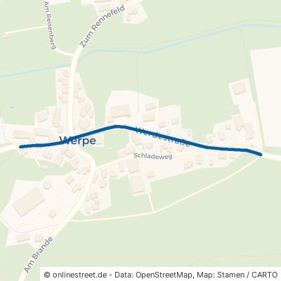 Werdestraße 57392 Schmallenberg Werpe 