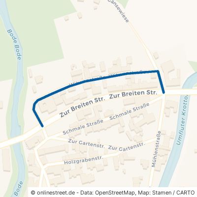 Witwenstraße Gröningen Krottorf 