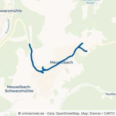 Hauptstraße 98744 Schwarzatal Meuselbach 