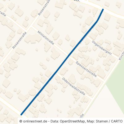 Laussonner Straße Gründau Niedergründau 