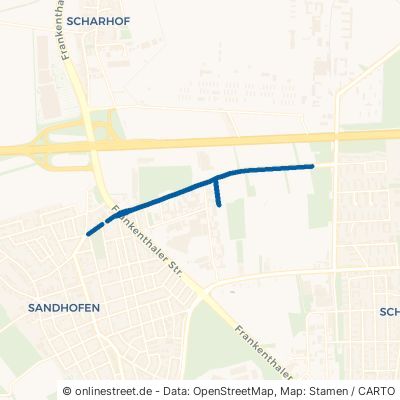 Viernheimer Weg Mannheim Schönau 