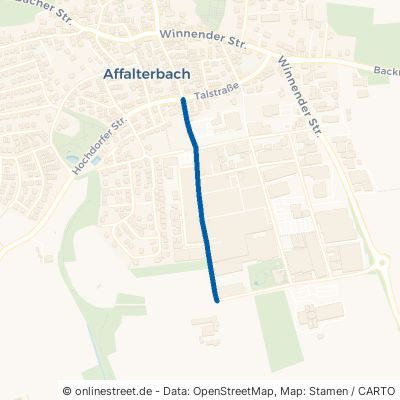 Bittenfelder Weg Affalterbach 