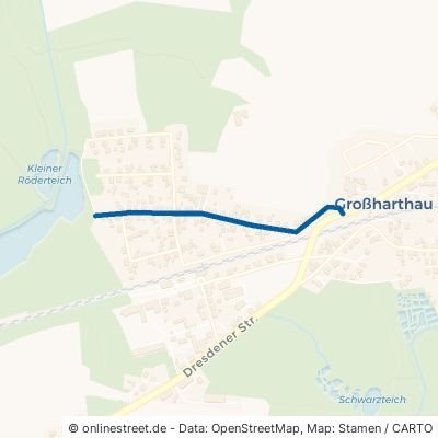Siedlungsstraße Großharthau 
