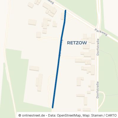 Gartenweg Rechlin Retzow 