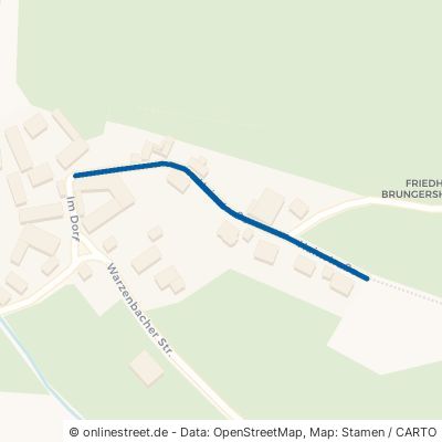 Hainstraße Lahntal Brungershausen 