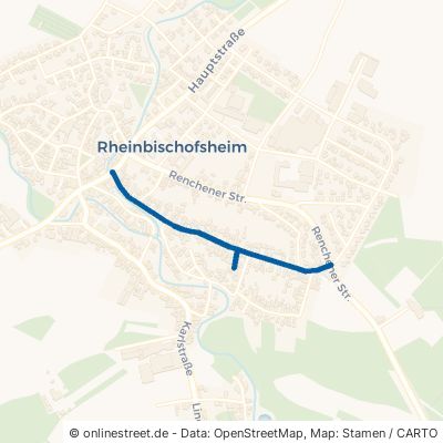 Schwarzwaldstraße Rheinau Rheinbischofsheim 