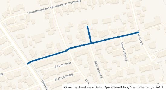 Rotbuchenweg Augsburg Hammerschmiede 