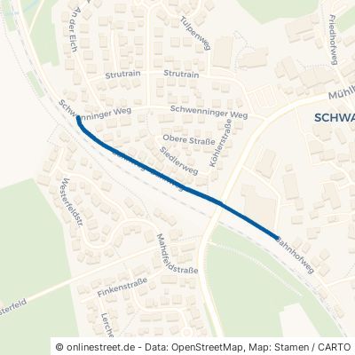 Bahnweg Rainau Schwabsberg 