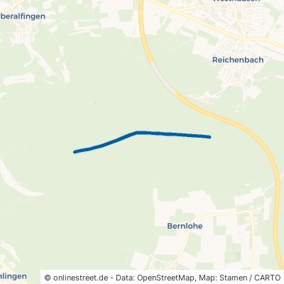 Hoher Weg Westhausen Reichenbach 