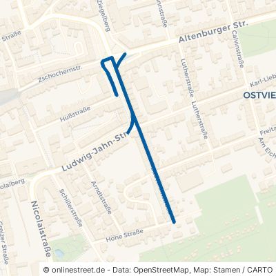 Bauvereinstraße Gera Ostviertel 