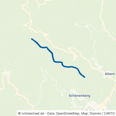 Stuhlsebenen Weg Schönenberg 
