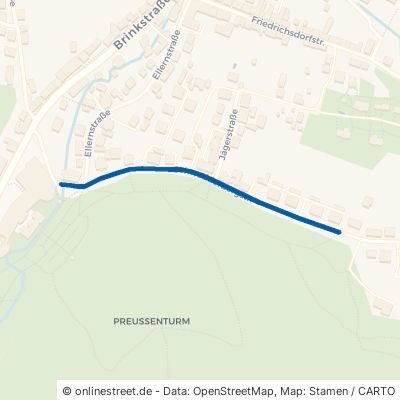 Schwedderbergstraße Landkreis Quedlinburg Bad Suderode 