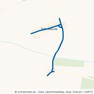 Straße Zur Eiche Schönewalde Freywalde 
