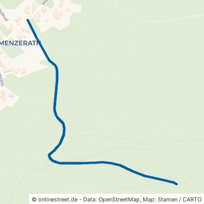 Menzerather Weg Monschau Imgenbroich 
