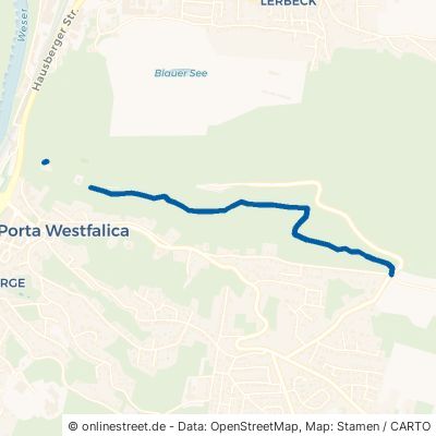 Grottenweg Porta Westfalica Hausberge 