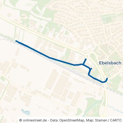Bahnhofstraße Ebelsbach 