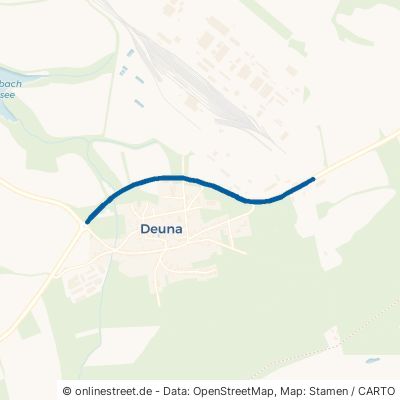 Industriestraße Niederorschel Deuna 
