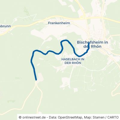 Kreuzbergstraße Bischofsheim an der Rhön 