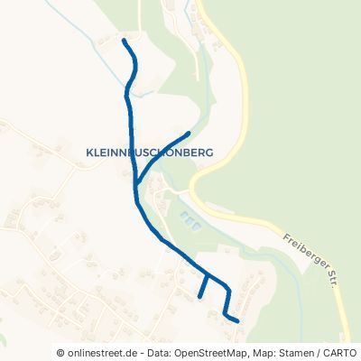 Weg nach Hutha 09526 Olbernhau Kleinneuschönberg