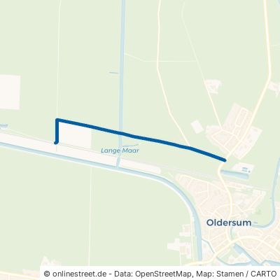 Bahnseitenweg Moormerland Oldersum 