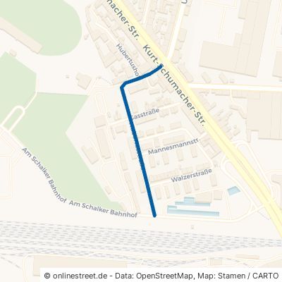 Hubertusstraße Gelsenkirchen Schalke-Nord 