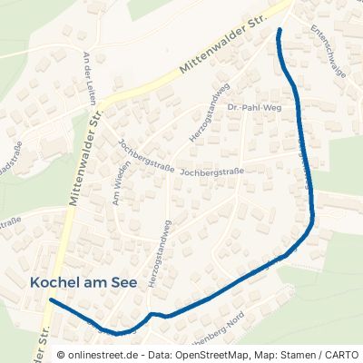Bergfeldweg Kochel am See Kochel 
