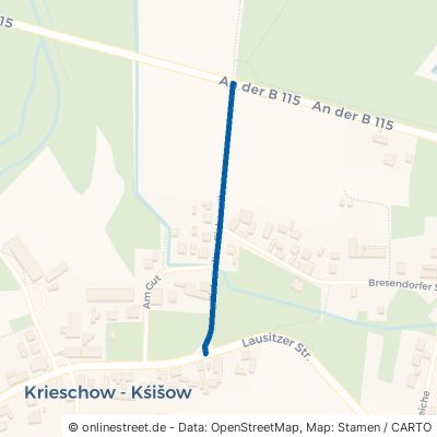 Eichenallee Kolkwitz Krieschow 