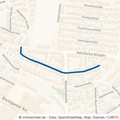 Eugenstraße Göppingen Stadtgebiet 