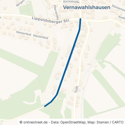 Oedelsheimer Weg Wahlsburg Vernawahlshausen 