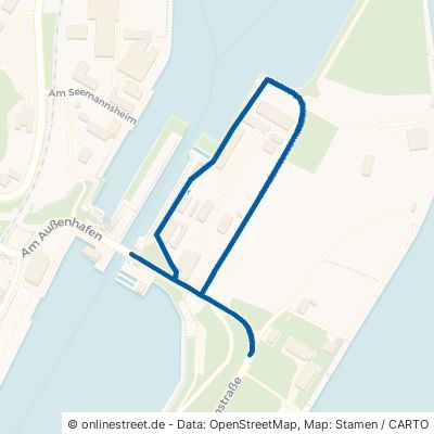 An Der Nesserlander Schleuse Emden Port Arthur/Transvaal 
