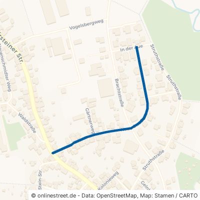 Neue Straße Brachttal Schlierbach 