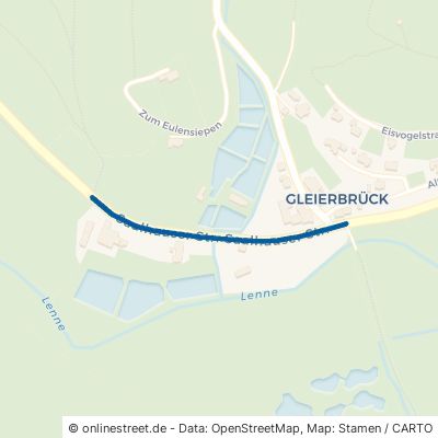 Saalhauser Straße Lennestadt Gleierbrück 