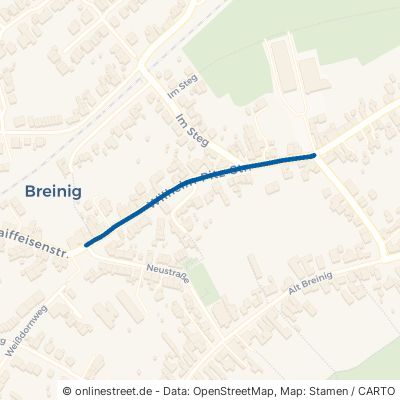 Wilhelm-Pitz-Straße Stolberg (Rheinland) Breinig 