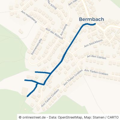 Idsteiner Weg Waldems Bermbach 
