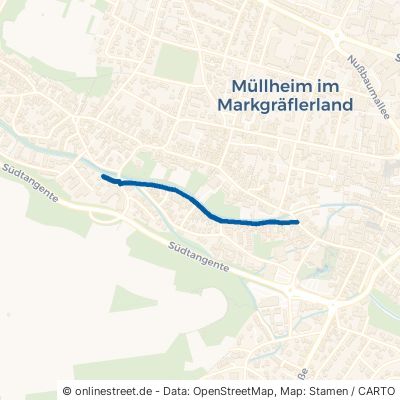 Mühlenstraße Müllheim 