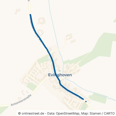Widdeshovener Straße Rommerskirchen Evinghoven 