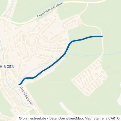 Hohlweg Saarbrücken Brebach-Fechingen 