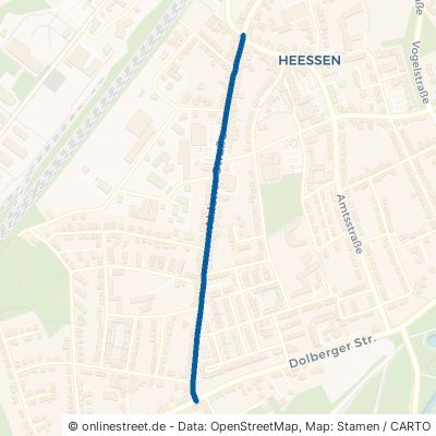 Ahlener Straße Hamm Heessen 