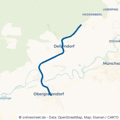 Dellendorfer Straße Roßbach Obergrafendorf 