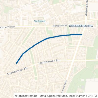 Leutstettener Straße München Thalk.Obersendl.-Forsten-Fürstenr.-Solln 