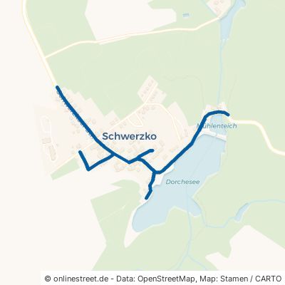 Schwerzkoer Straße Neuzelle 