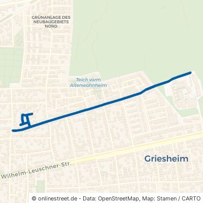 Goethestraße Griesheim 