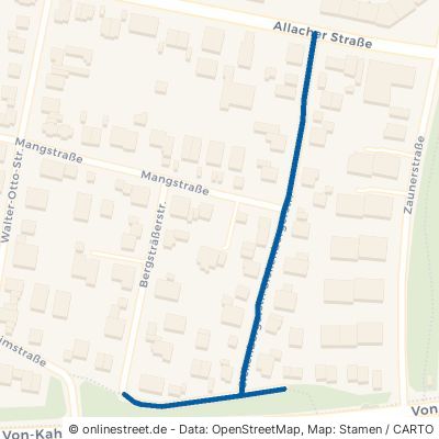 Sickenbergerstraße München Allach-Untermenzing 