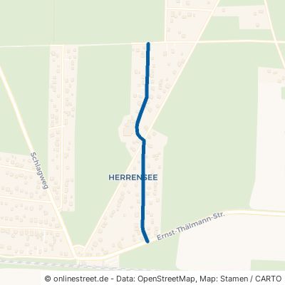 Marienbergstraße Rehfelde Herrensee 
