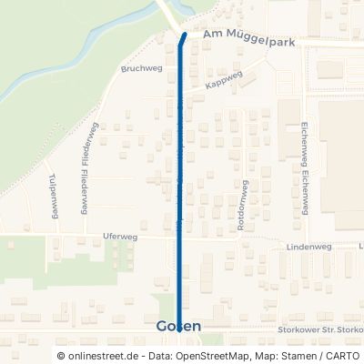 Köpenicker Straße Gosen-Neu Zittau Gosen 