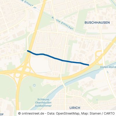 Hagelkreuzstraße Oberhausen Buschhausen 