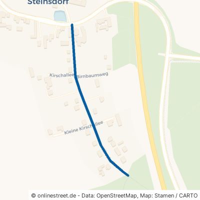 Kirschallee Neuzelle Steinsdorf 