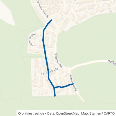 Heckenrosenweg Mosbach Waldstadt 